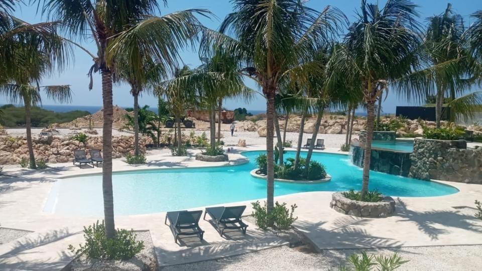 Blue Bay Penthouse Reef 5, Beach Golf Pool Dive With Ocean View Sint Michiel Luaran gambar