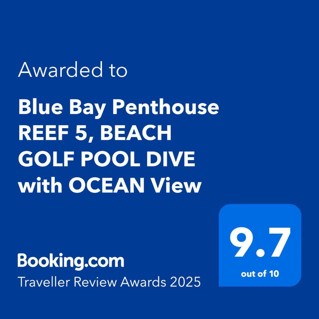 Blue Bay Penthouse Reef 5, Beach Golf Pool Dive With Ocean View Sint Michiel Luaran gambar